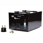 ROCKSTONE POWER 5000 Watt Heavy Duty Step Up/Down Voltage Transformer Converter - Step Up/Down 110/120/220/240 Volt - 5V USB Port - CE Certified