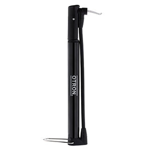 OTRON Mini Bike Pump - 120 PSI (6.9oz) - Compact & Portable - Extremely Lightweight - Premium CNC Aluminum - Presta & Schrader Valve Compatible - For Road, Mountain Or BMX Bicycles