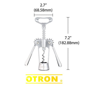 OTRON Wing Corkscrew Wine Opener Premium All-in-one Wine Corkscrew Opener