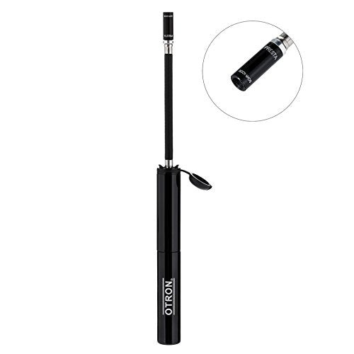 OTRON Mini Bike Pump - 140 PSI (3.8oz) - Compact & Portable - Extremely Lightweight - Premium CNC Aluminum - Presta & Schrader Valve Compatible - For Road, Mountain Or BMX Bicycles