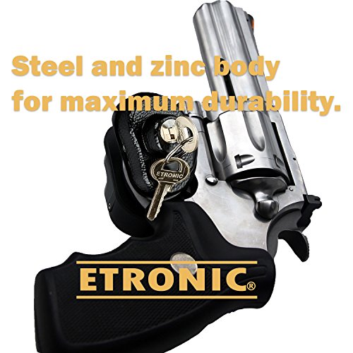 ETRONIC Gun Lock G7 Resettable Combination Gun Trigger Lock