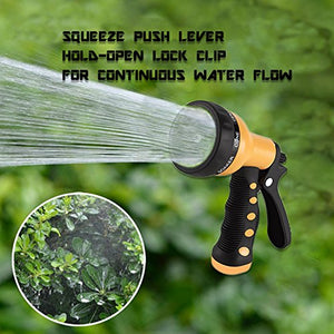 ETRONIC Heavy Duty Garden Hose Nozzle Spray Nozzle Hand Sprayer