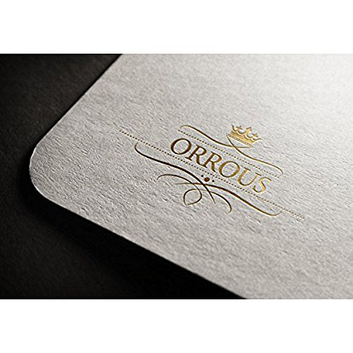 ORROUS & CO Women's 18K White Gold Plated Cubic Zirconia Ice Cube Dice Shape Unisex Stud Earrings